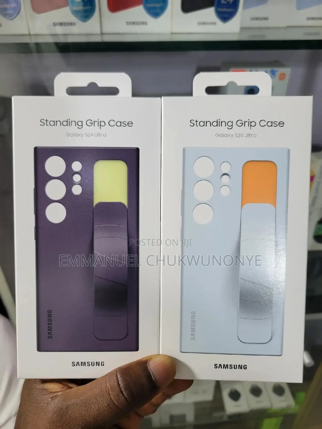 Samsung Galaxy S24 Ultra Standing Grip Case
