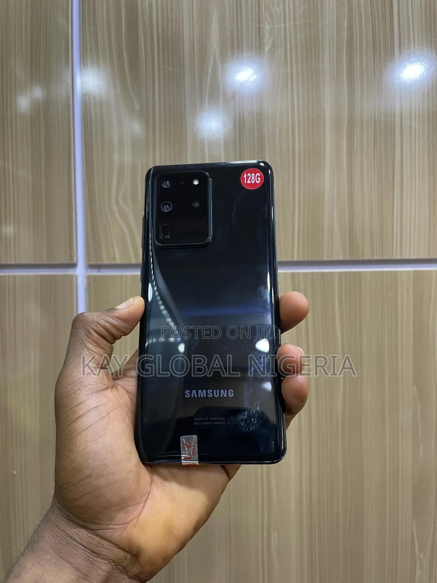 Samsung Galaxy S20 Ultra 5G 128 GB Black