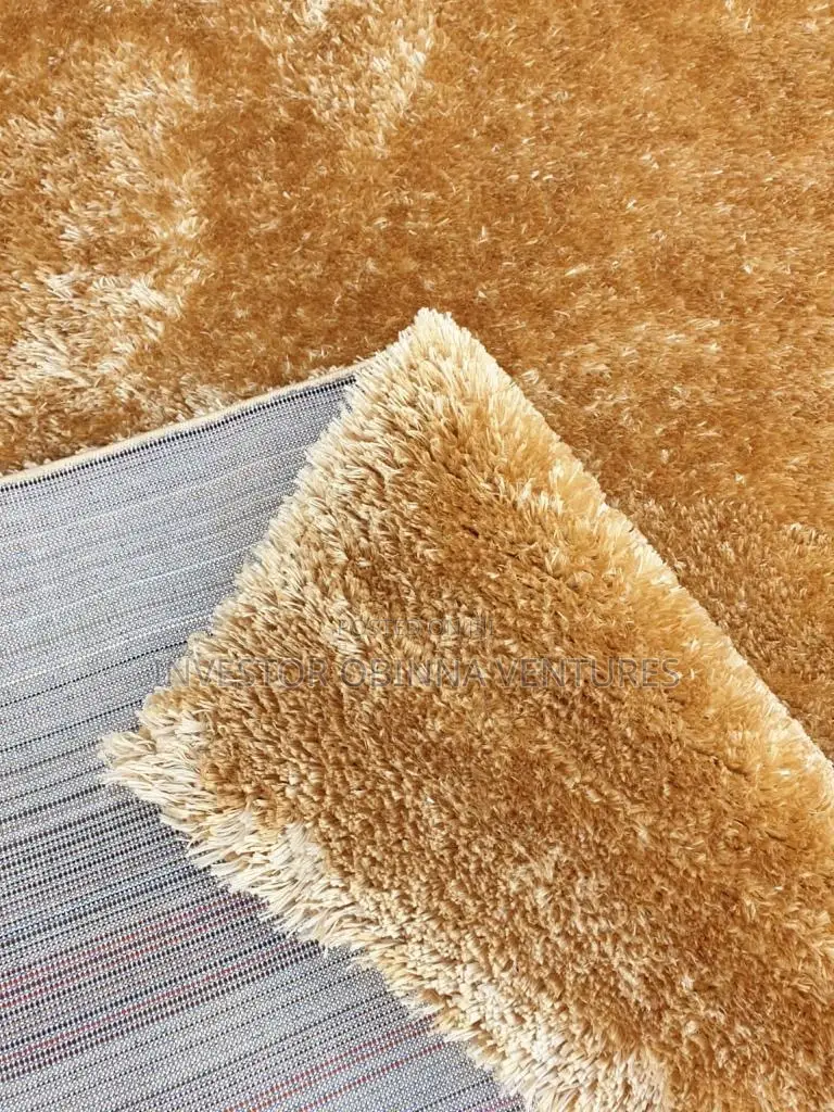 New Shaggy Fluffy Turkey Center Rug- 4by6ft, 5by7ft, 7by10ft