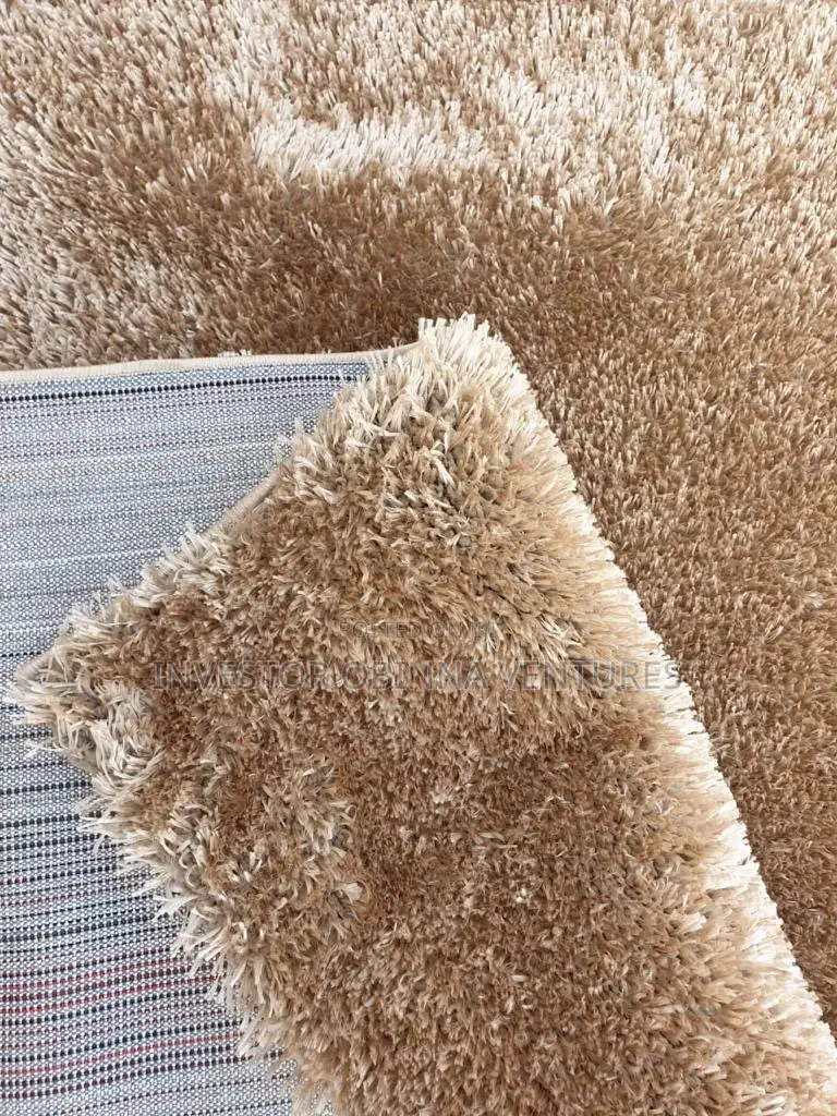 New Shaggy Fluffy Turkey Center Rug- 4by6ft, 5by7ft, 7by10ft