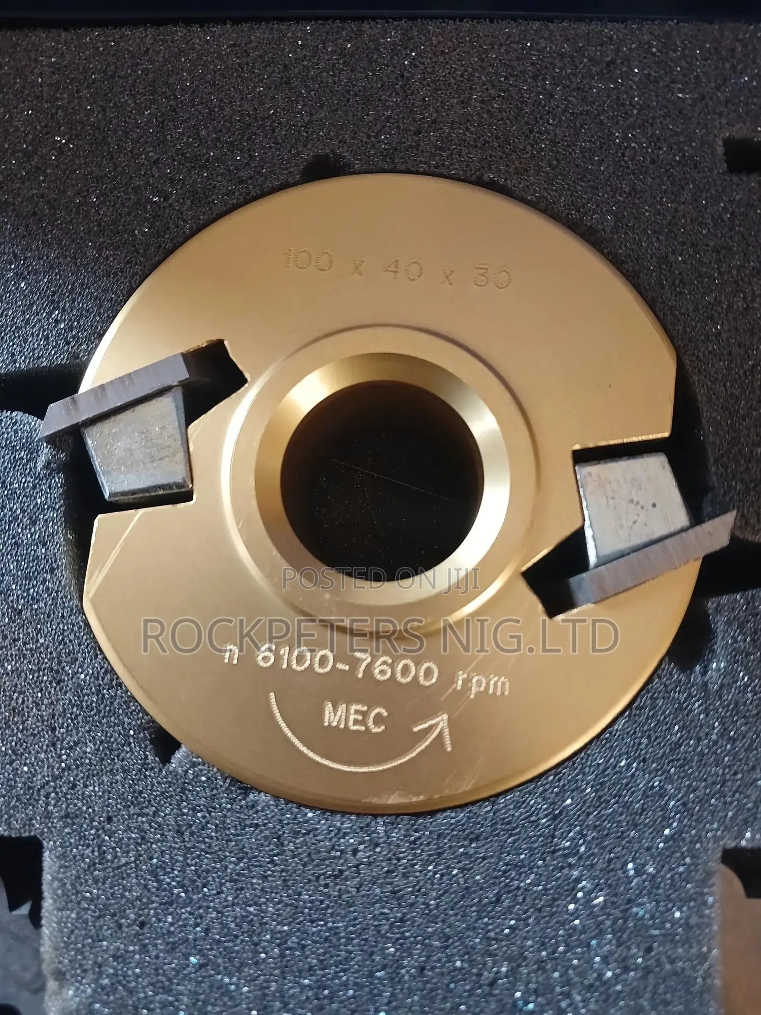 FIOBER CUTTER HEAD and PROFILE KNIVES in Steel H.40x4 Mm