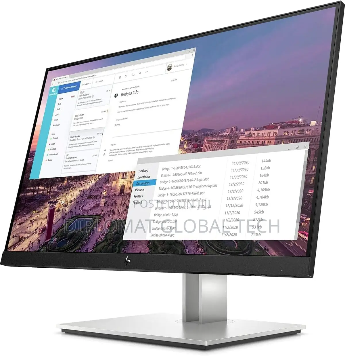 Hp E23 G4 23" Business Full Hd Monitor - 1920 X 1080 Full Hd