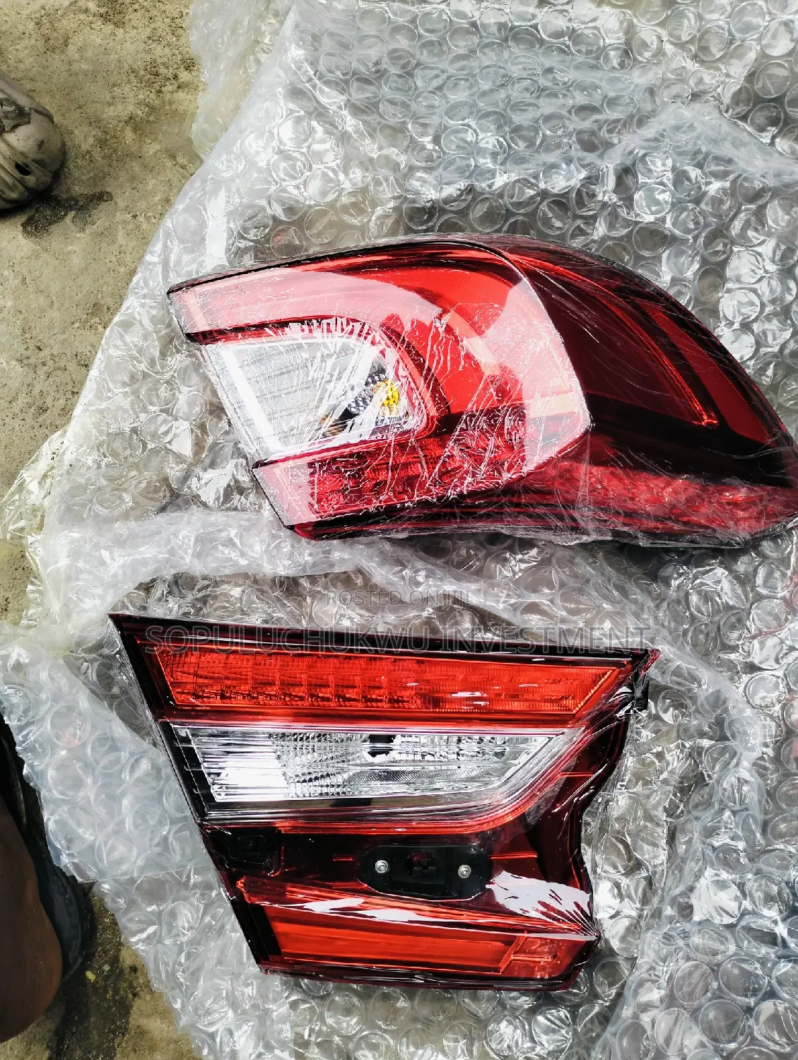 Rear and Both Light Honda Accord 2018 Left Side