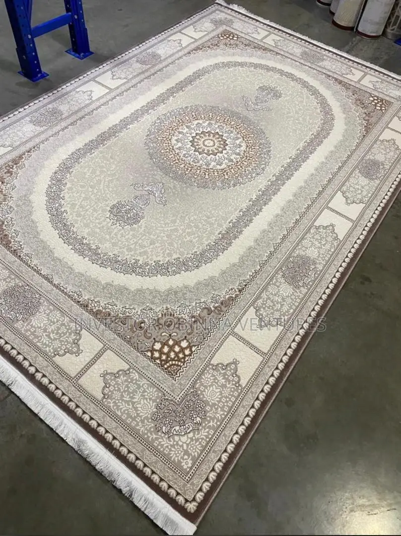 Leila Turkey Luxury Center Rug- 4by6ft, 5by7ft, 7by10ft