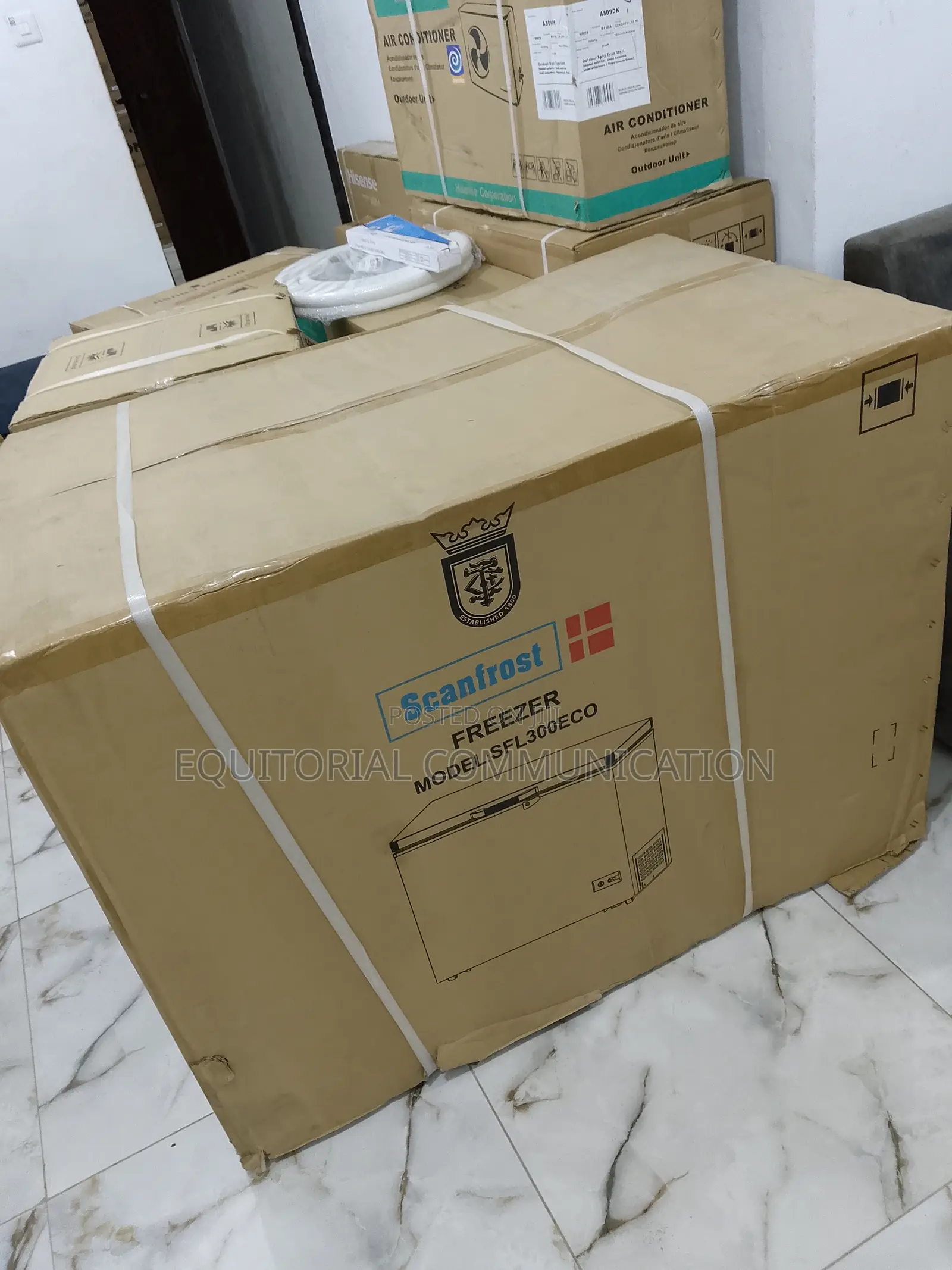 Scanfrost 300 Liters Chest Freezer SFL300 ECO