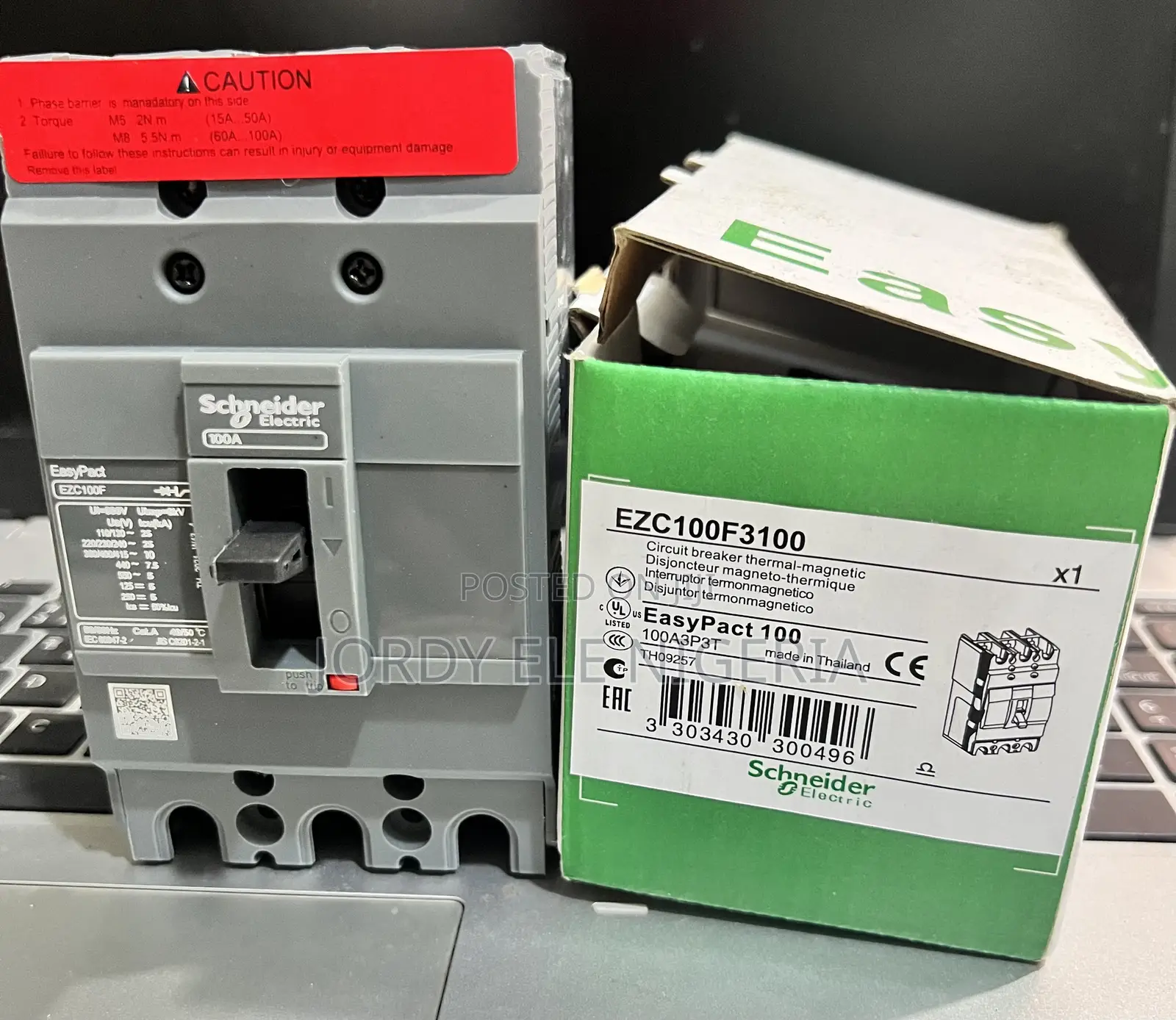 Schneider Easy Pact 3pole 30A, 60A, 100A