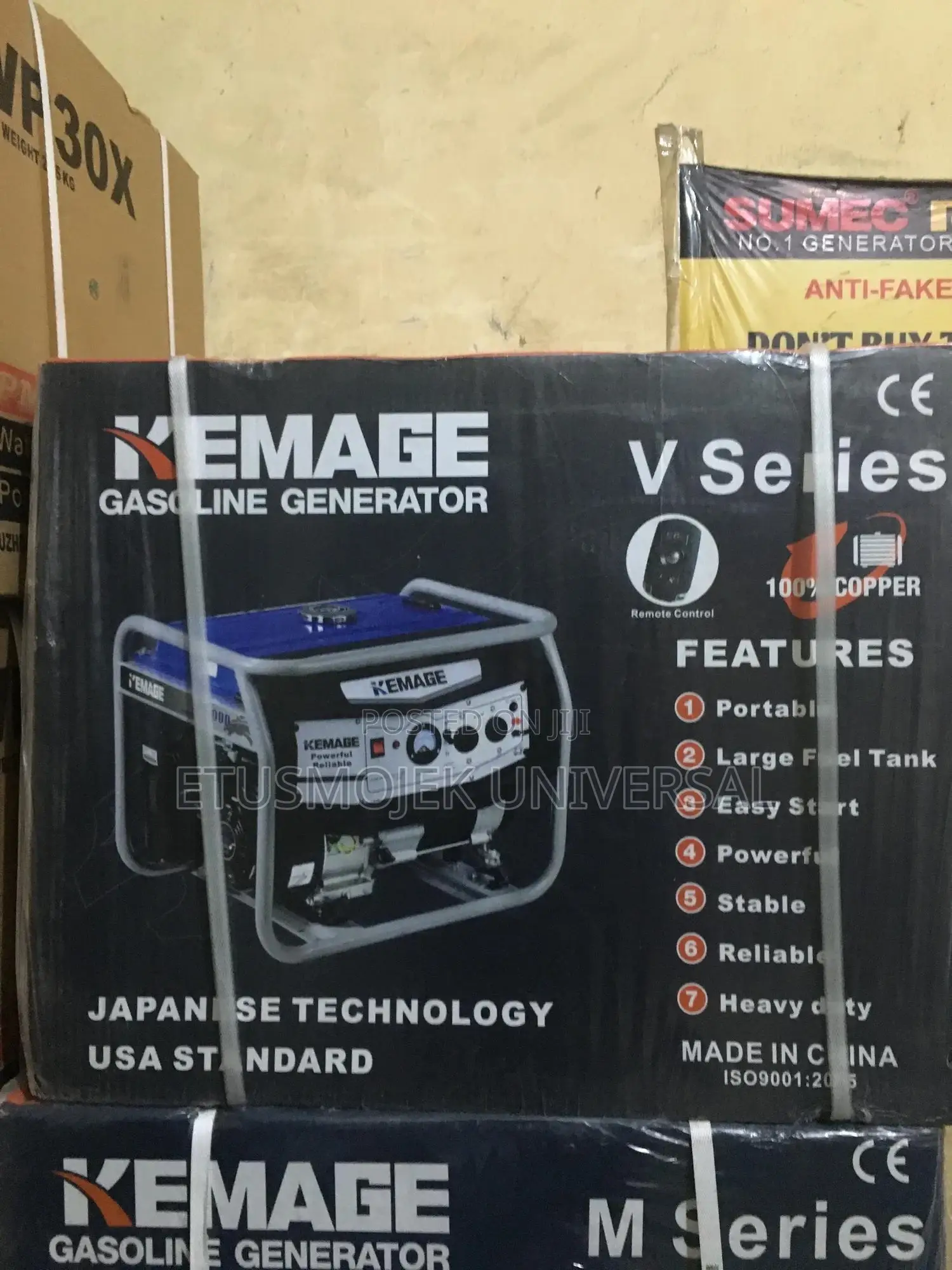 Quality Kemage Petrol Generator KM4800E2