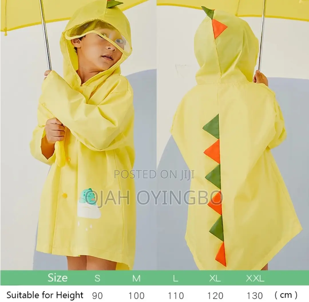 Unisex Kids Raincoat