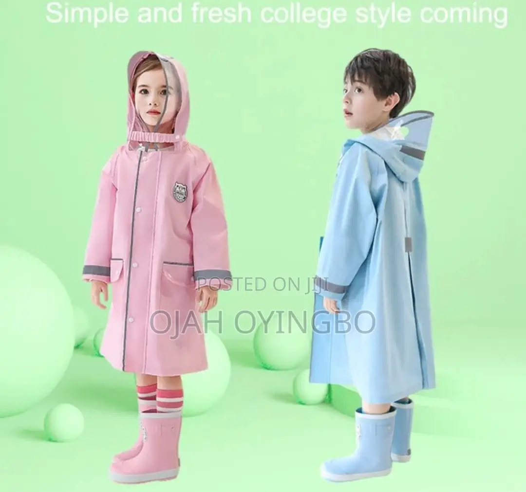 Unisex Kids Raincoat