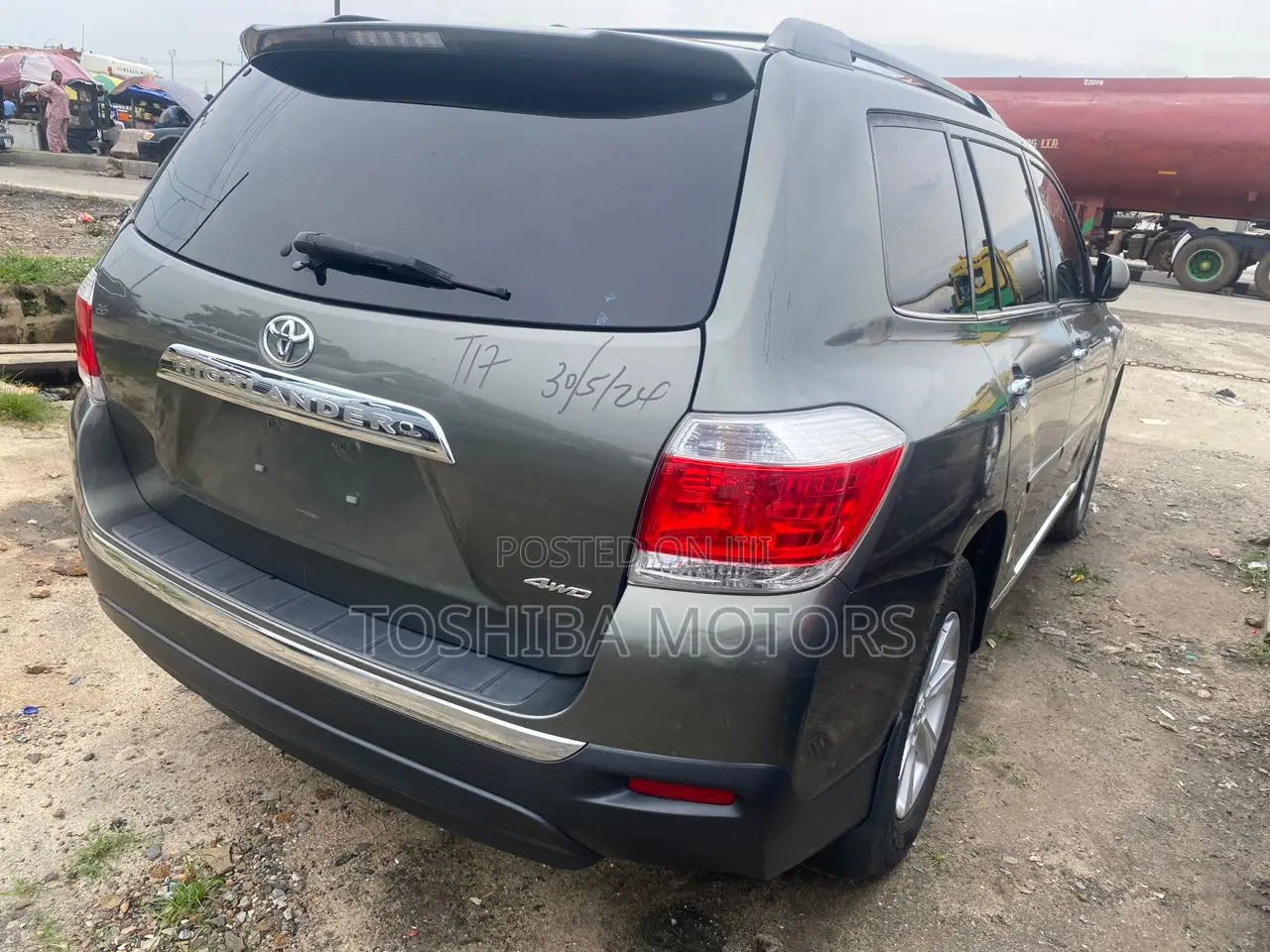 Toyota Highlander SE 2012 Burgundy