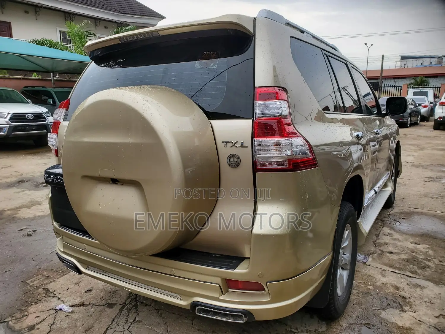 Toyota Land Cruiser Prado 2016 Gold