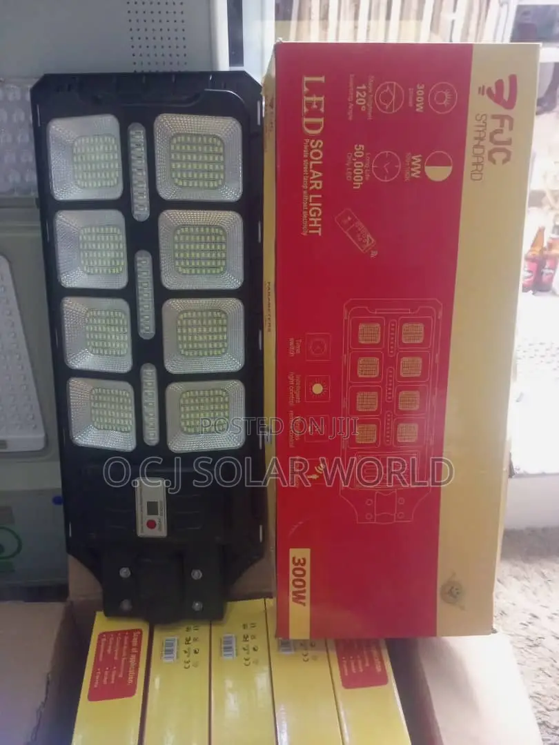 11 Eyes Solar Street Lights All in One FJC Product