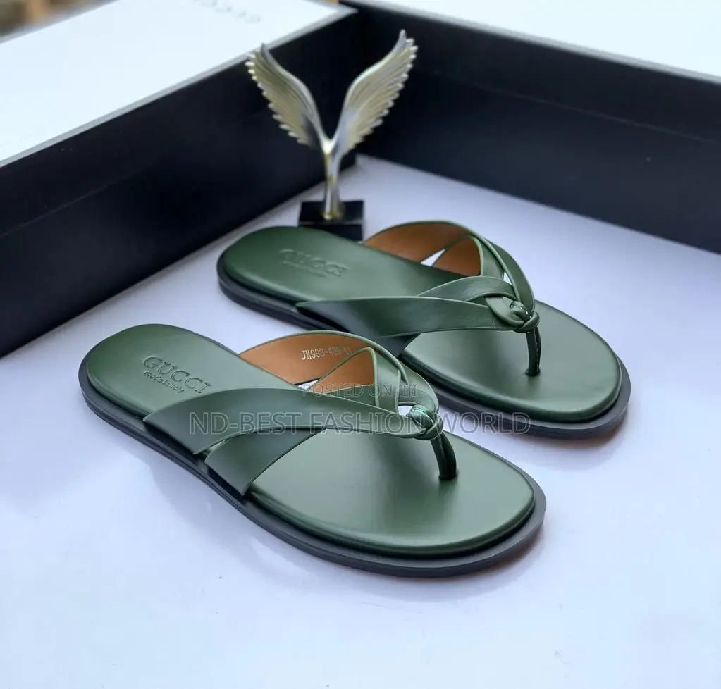 Pure Leather Slippers
