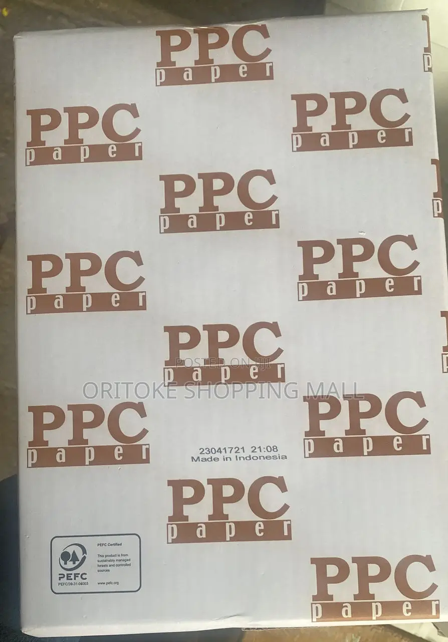 7o Gram A4 Paper , PPC A4 Printing Paper 1 Ream 500 Sheets