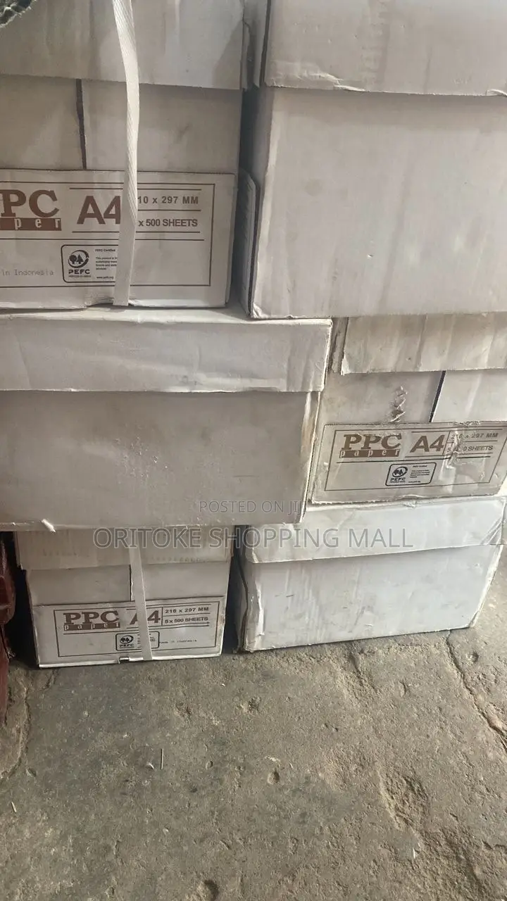 7o Gram A4 Paper , PPC A4 Printing Paper 1 Ream 500 Sheets