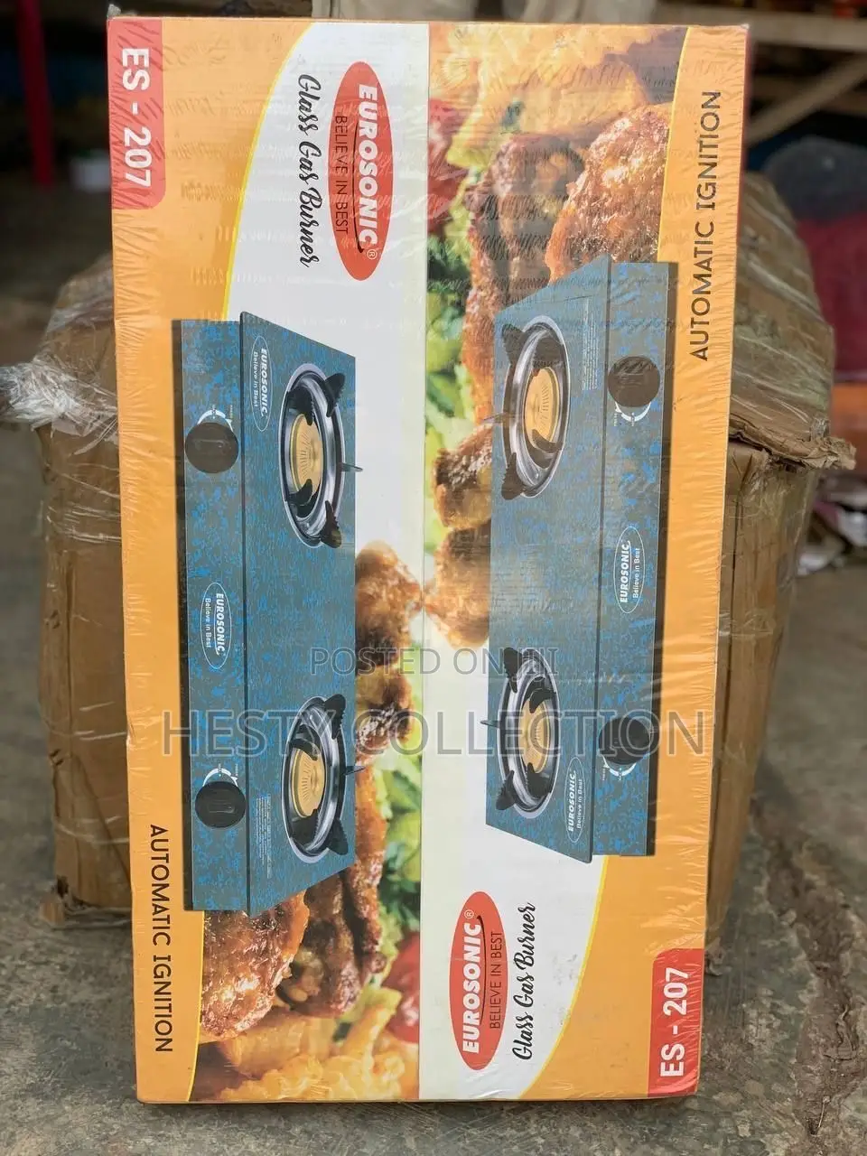 Glass Head Eurosonic Table Gas Burner