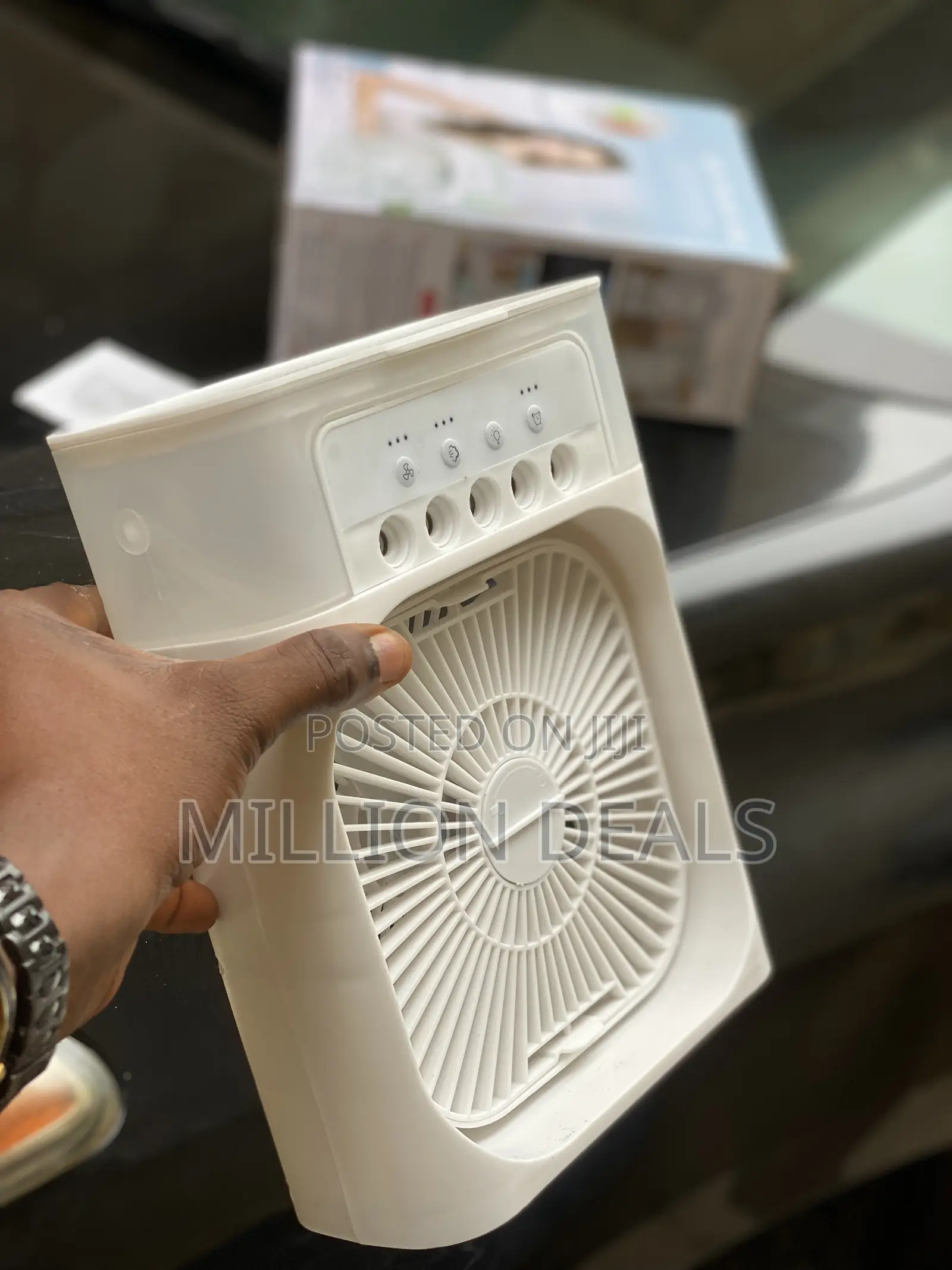 Desktop Electric Fan Air Cooler Water