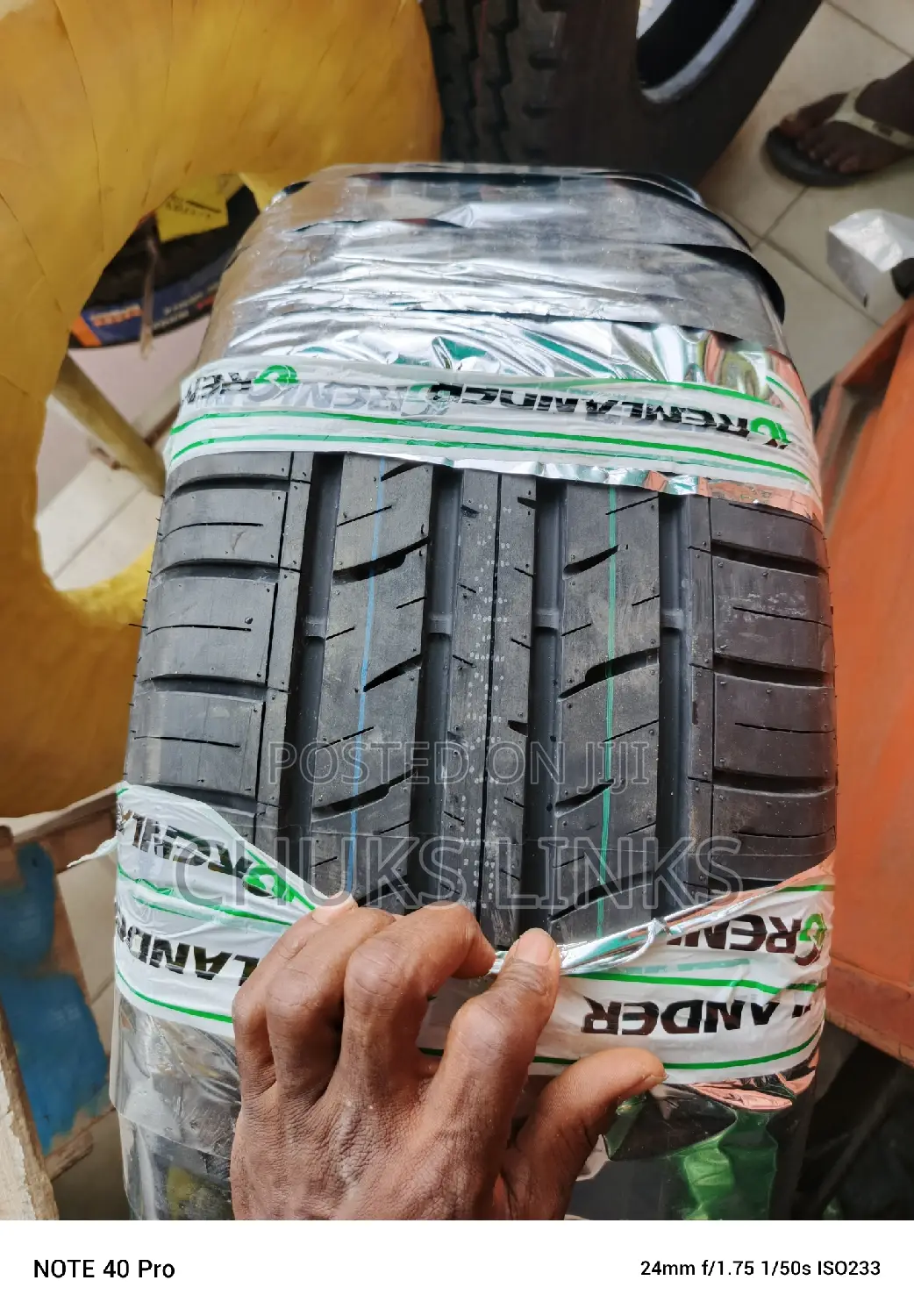 275/50r21 Gear Max Tyre. Engineered in Japan