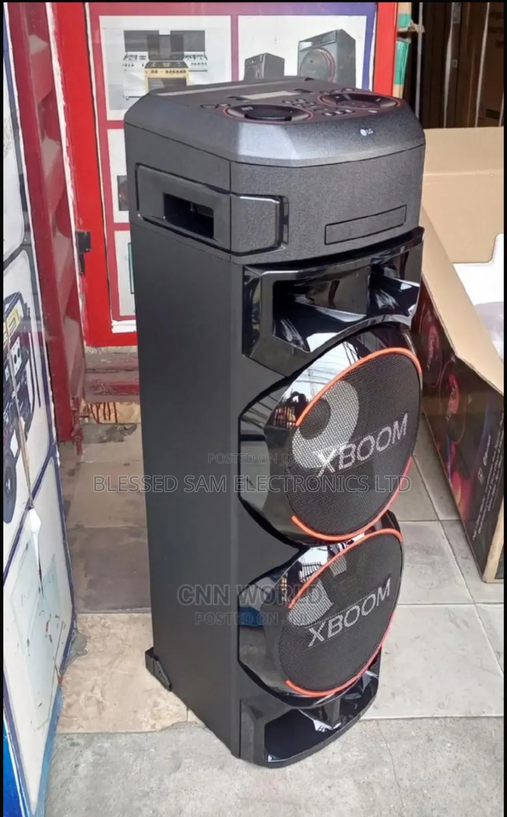 Original LG X Boom 1800W Two in One Heavy Sound System>2 Yrs