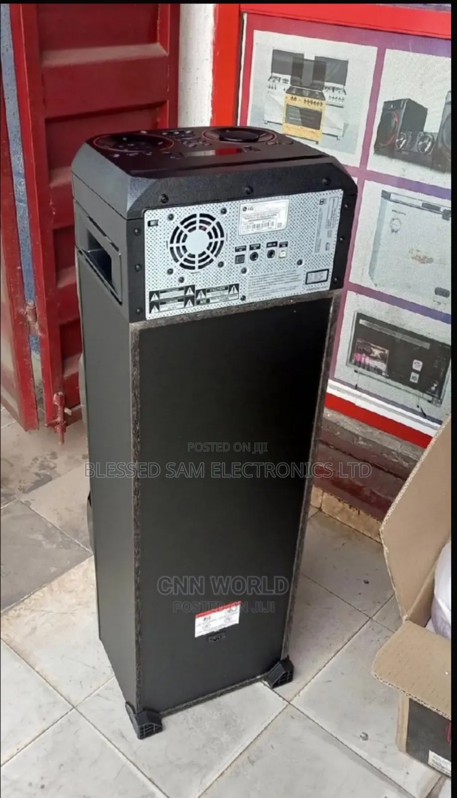 Original LG X Boom 1800W Two in One Heavy Sound System>2 Yrs