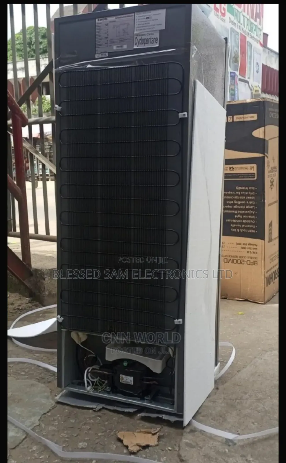 Original Bruhm Standing Double Door 205l Fridge Fast Cooling