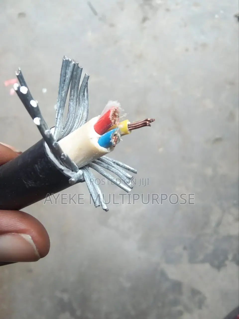 2.5mm X 3core Armoured Cable PVC/SWA/PVC