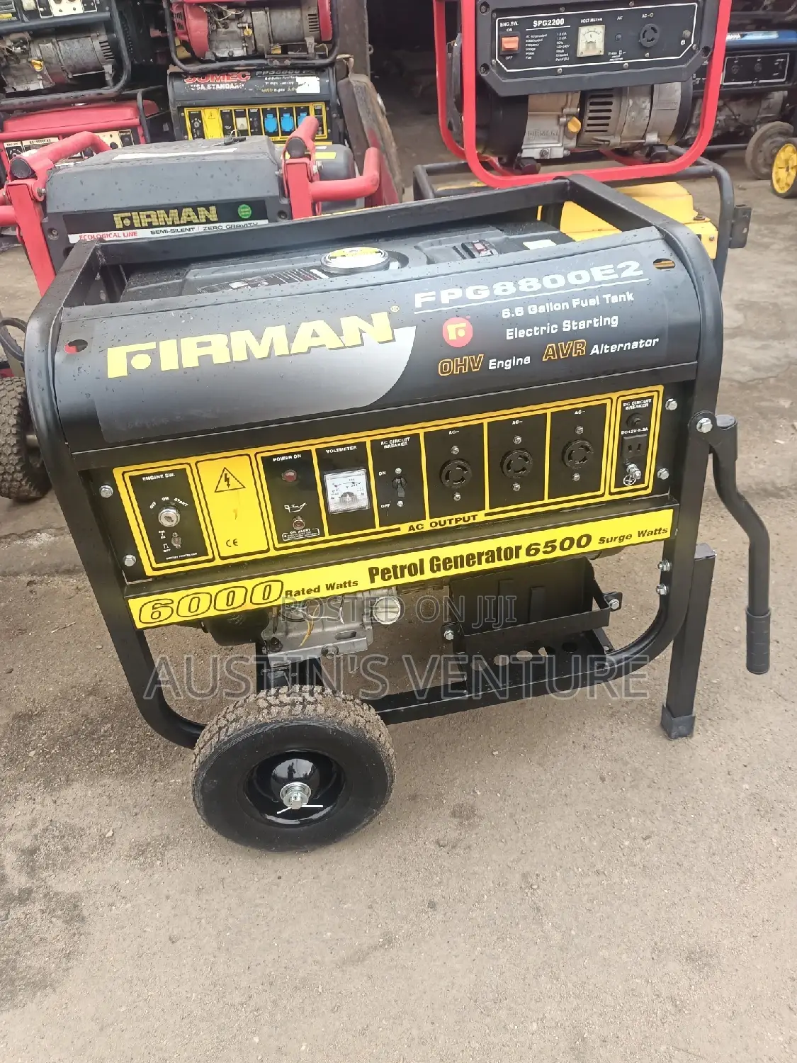 Used FPG8800E2 Firman Generator
