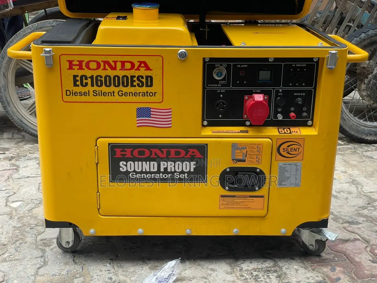 13kva Honda Diesel Gẻnerator Three Phase.