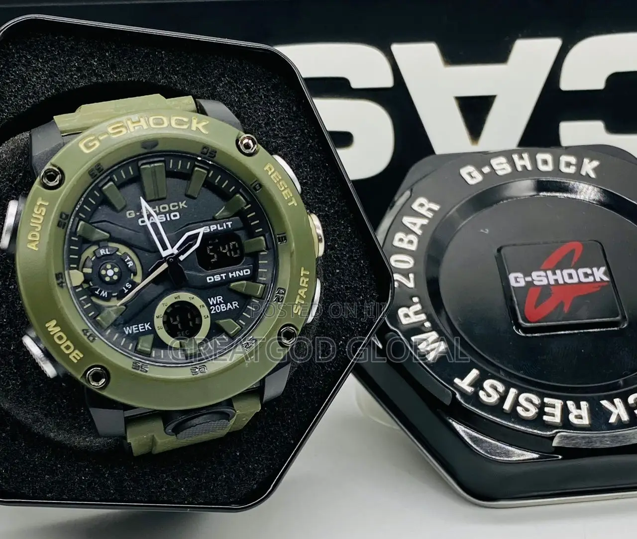 G-Shock Design Wristwatch With Box