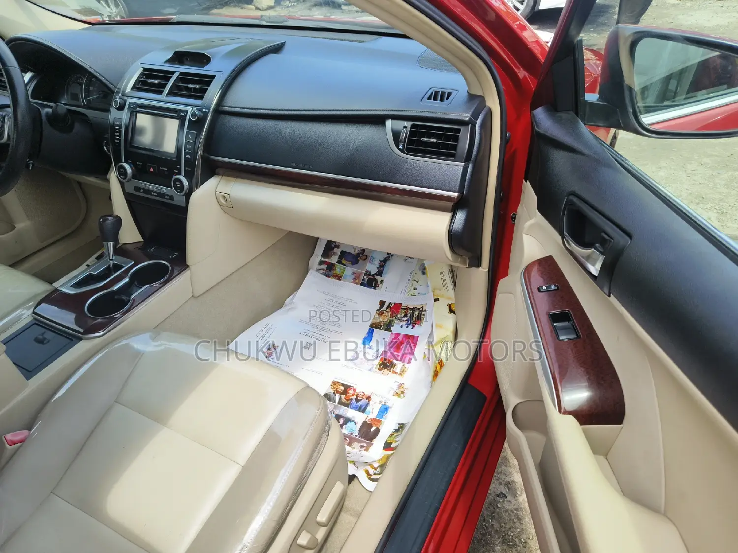 Toyota Camry 2013 Red