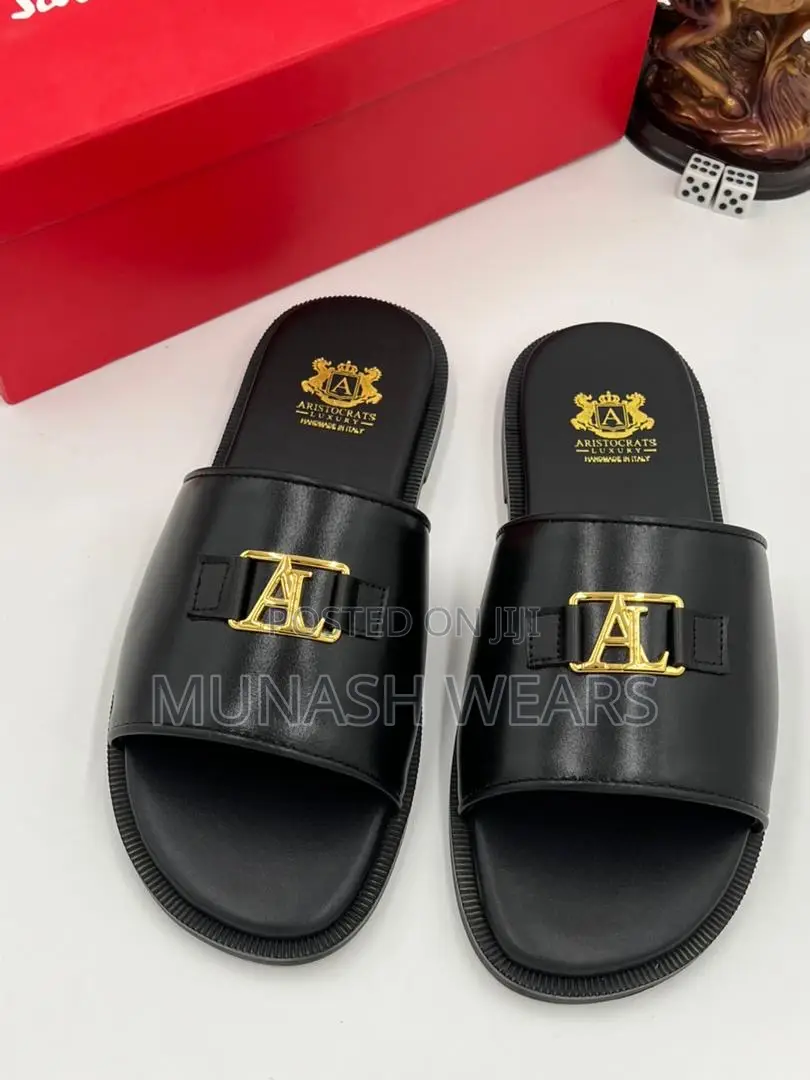 Aristocrat Italian Leather Slipers