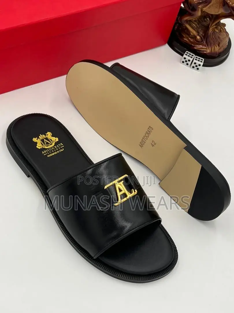 Aristocrat Italian Leather Slipers