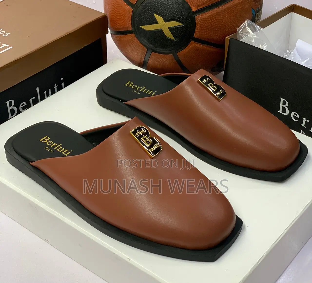 Quality Leather Dior Half Shoe