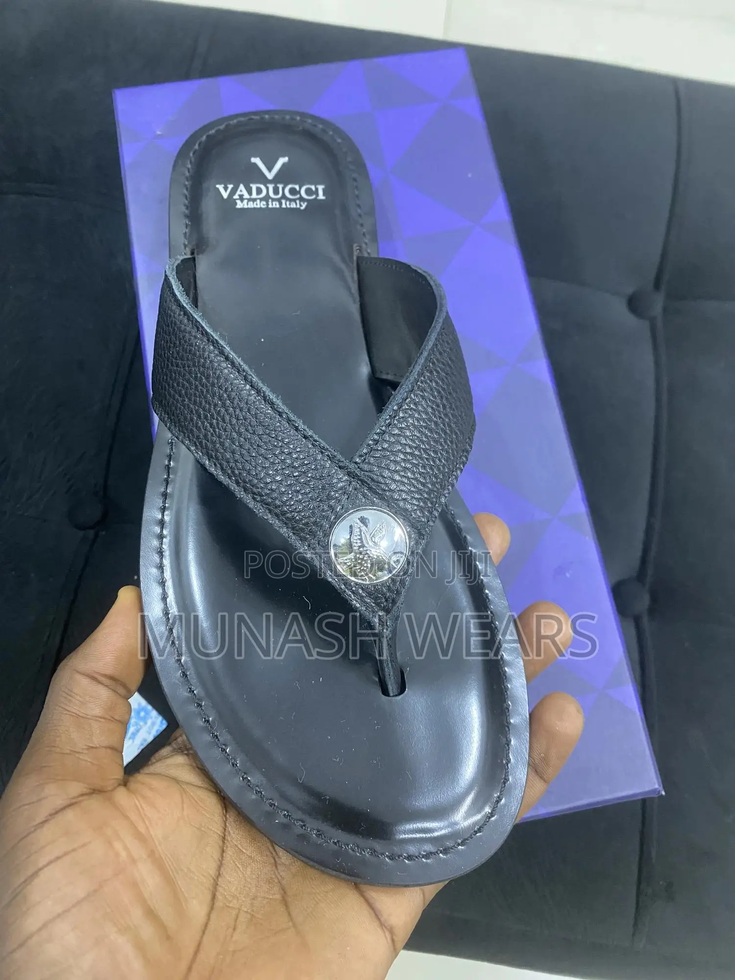 Italian Leather Slipers