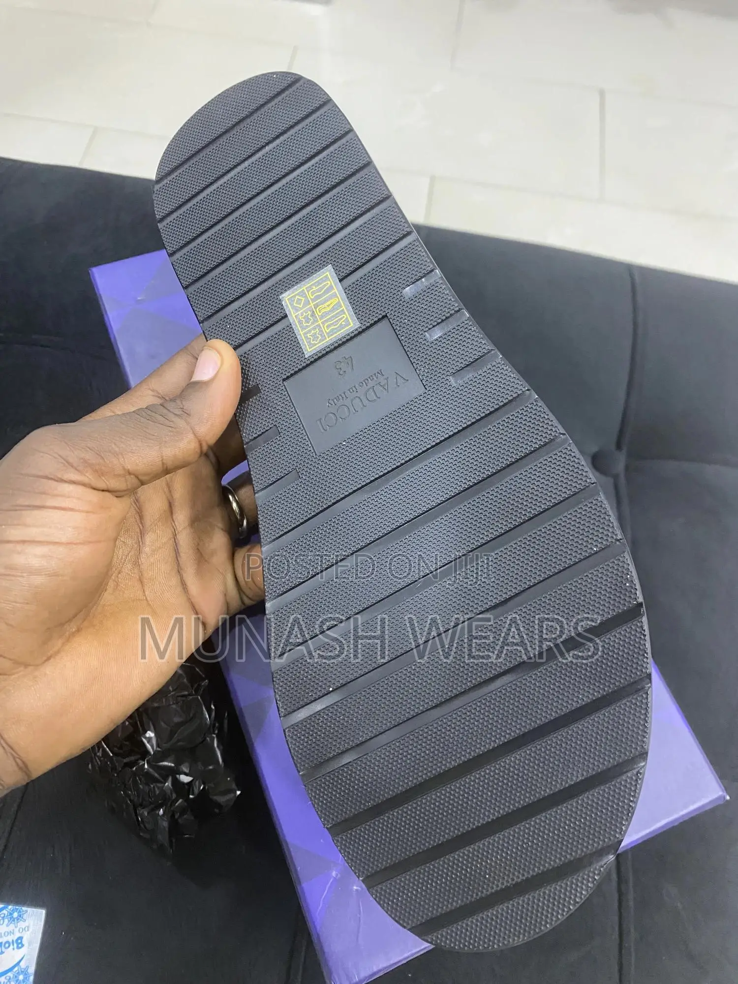 Italian Leather Slipers