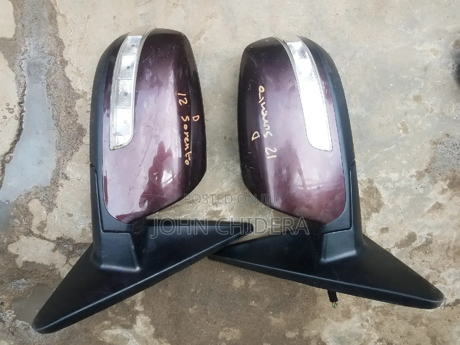 Automatic Folding Side Mirror For Kia Sorento 2012