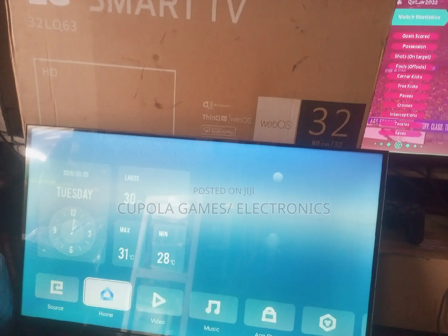 32 Inches Lg Smarttv, Neflix,Youtube