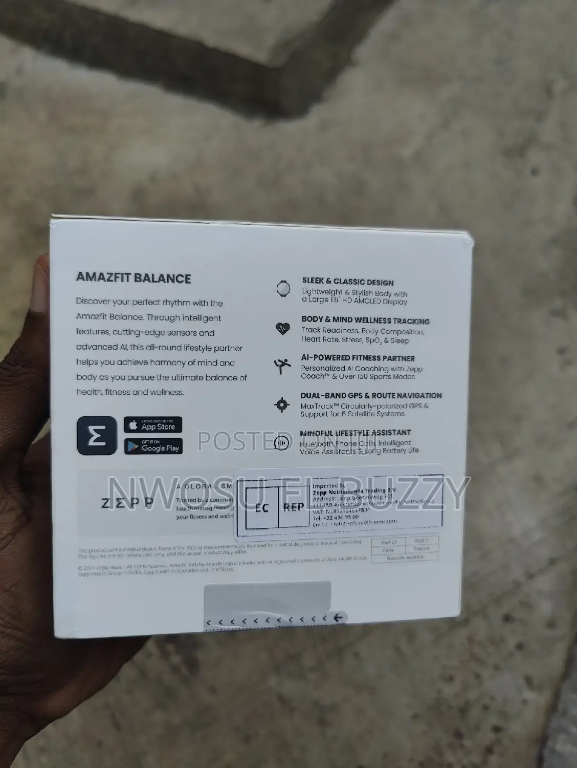 Amazfit Balance Smart Watch With Body Composition