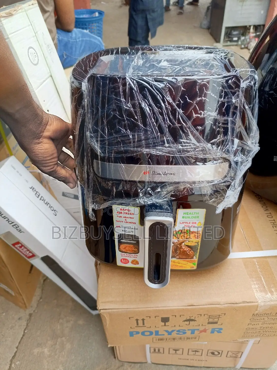 Binatone Air Fryer With Grill, 6.5litres.