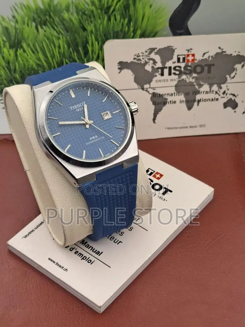 Tissot PRX Wristwatch Different Colours