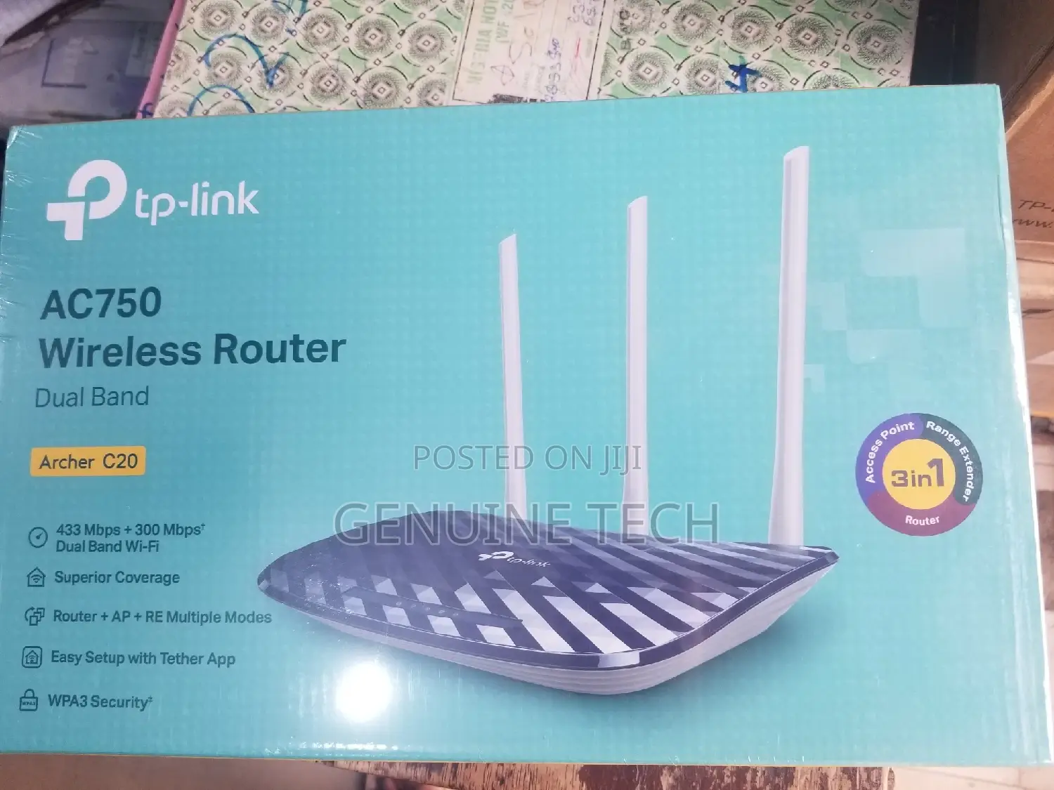 Tp-Link Ac750 Wireless Router Dual Band