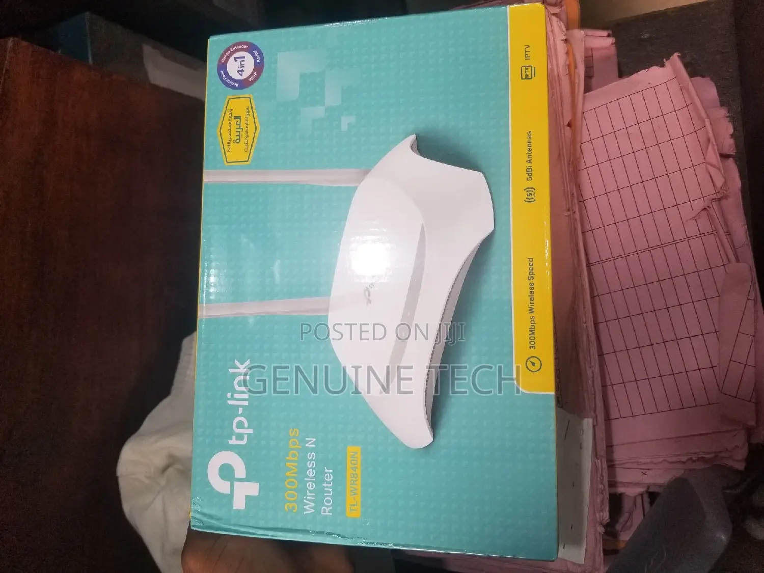 Tp-link 300bps Wireless Router Tl-wrb40n