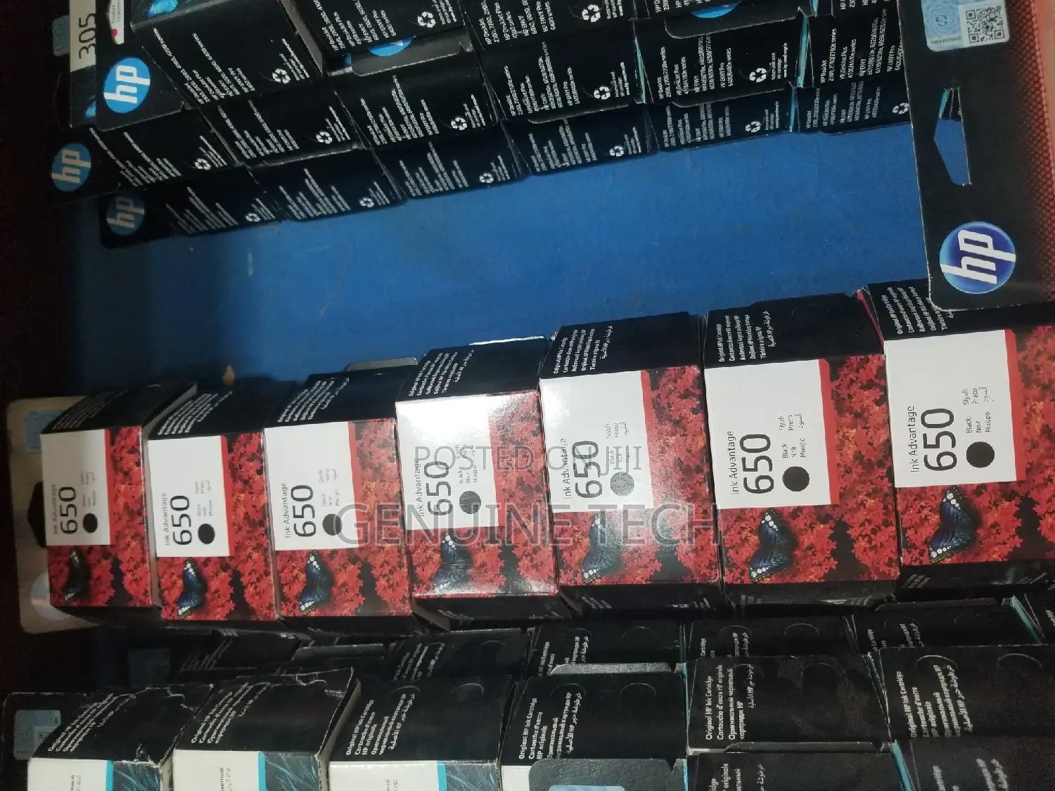 Original HP 650 Ink