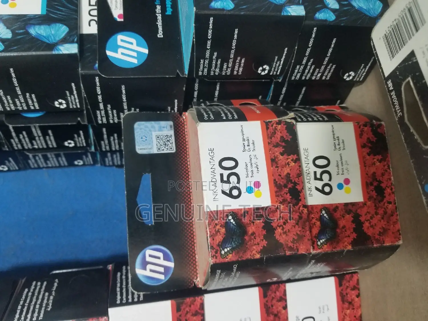 Original HP 650 Ink