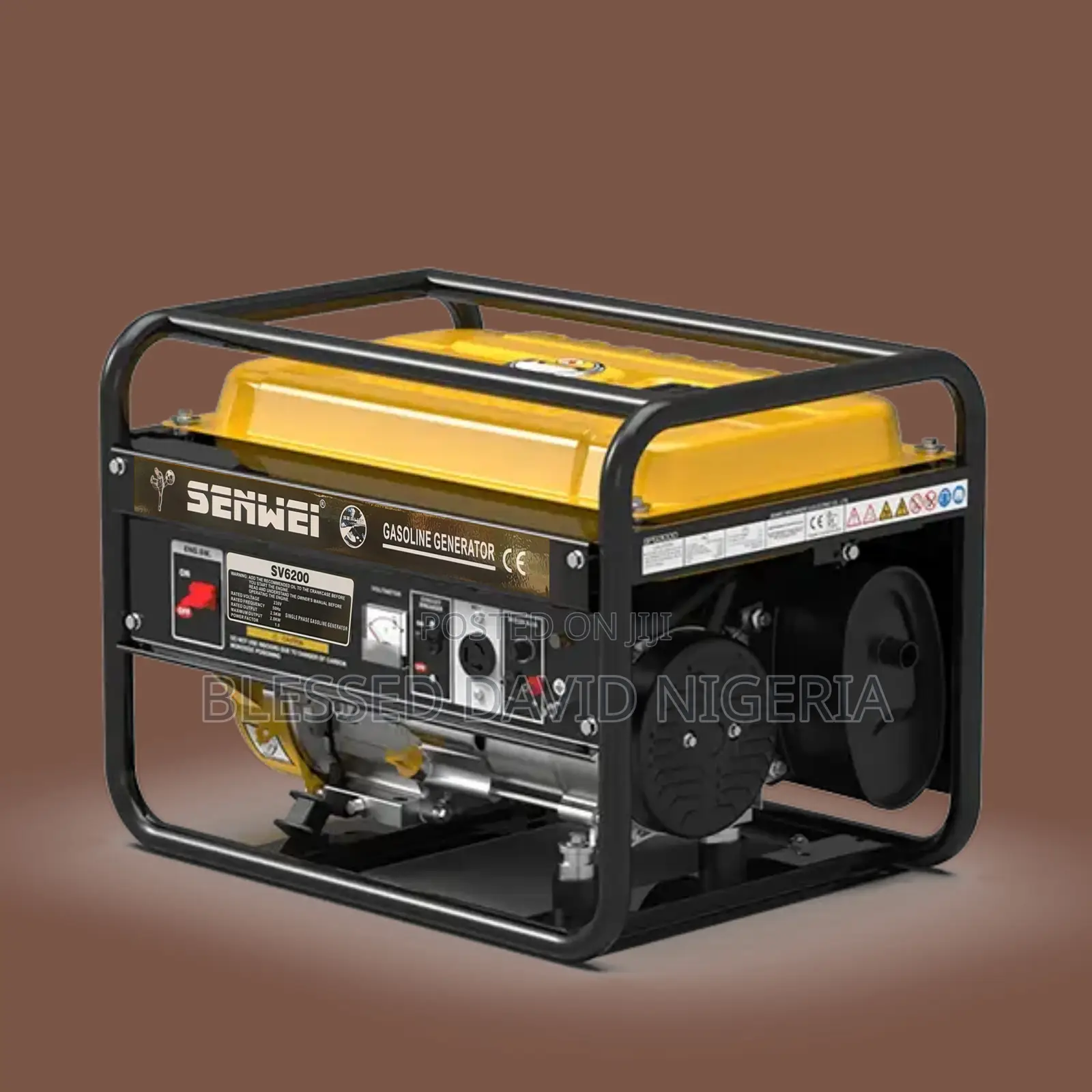Senwei Sv6200, 3.2kva (2500watts/2.5kw) Manual Generator