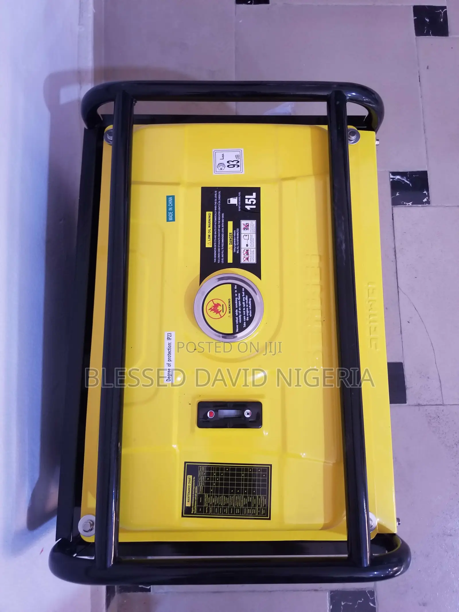Senwei Sv5200, 2.5kva (2000watts/2.0kw) Manual Generator