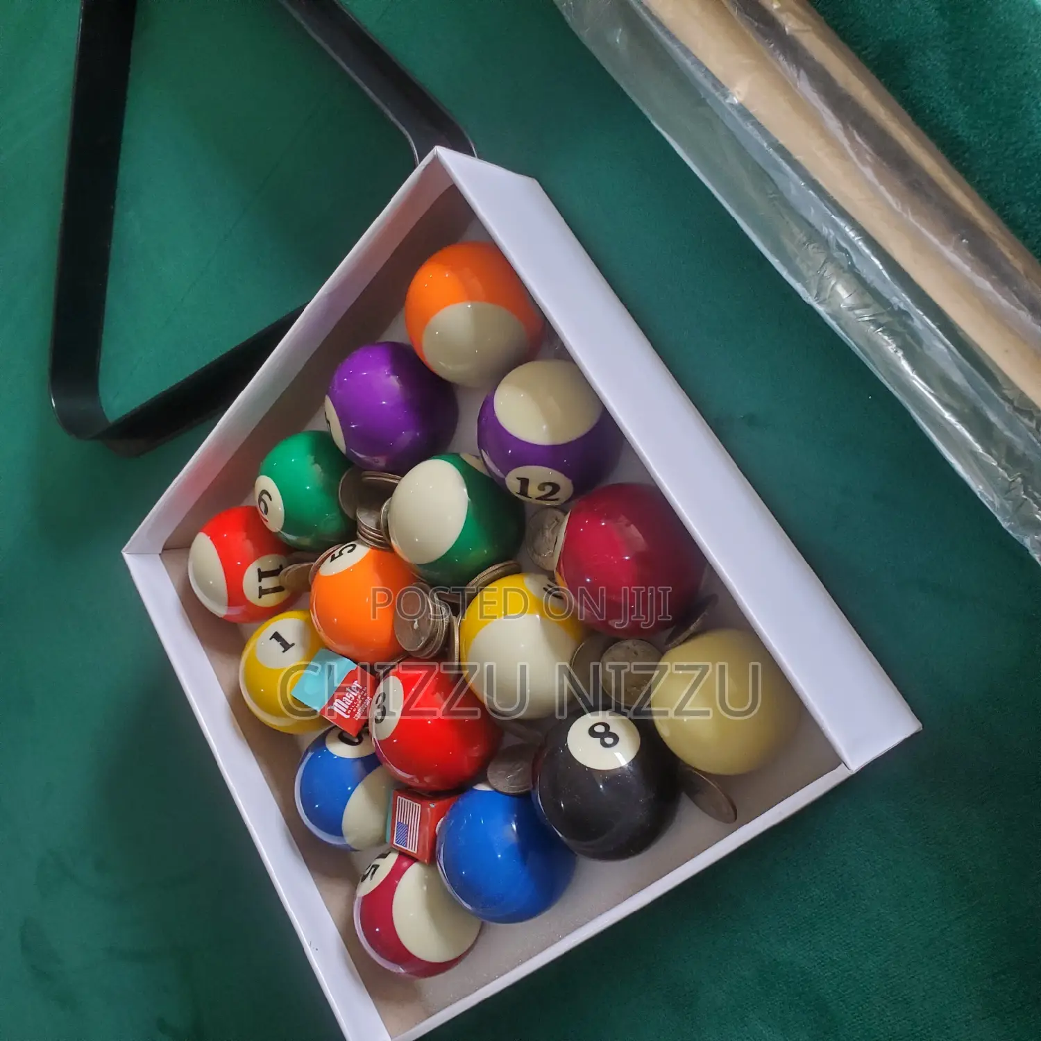 HDF Standard Coin Operated Snooker Billiard Pool Table