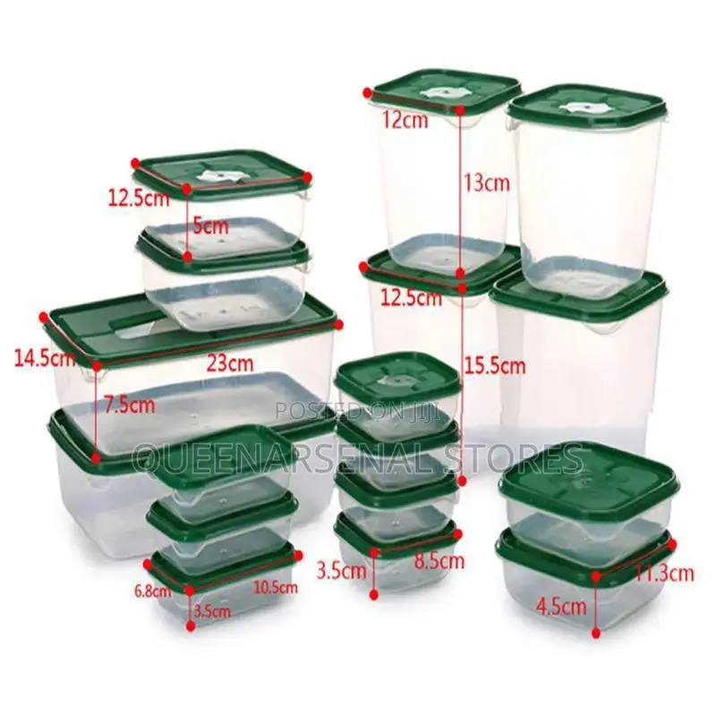 17pcs Storage Bowl With Lid