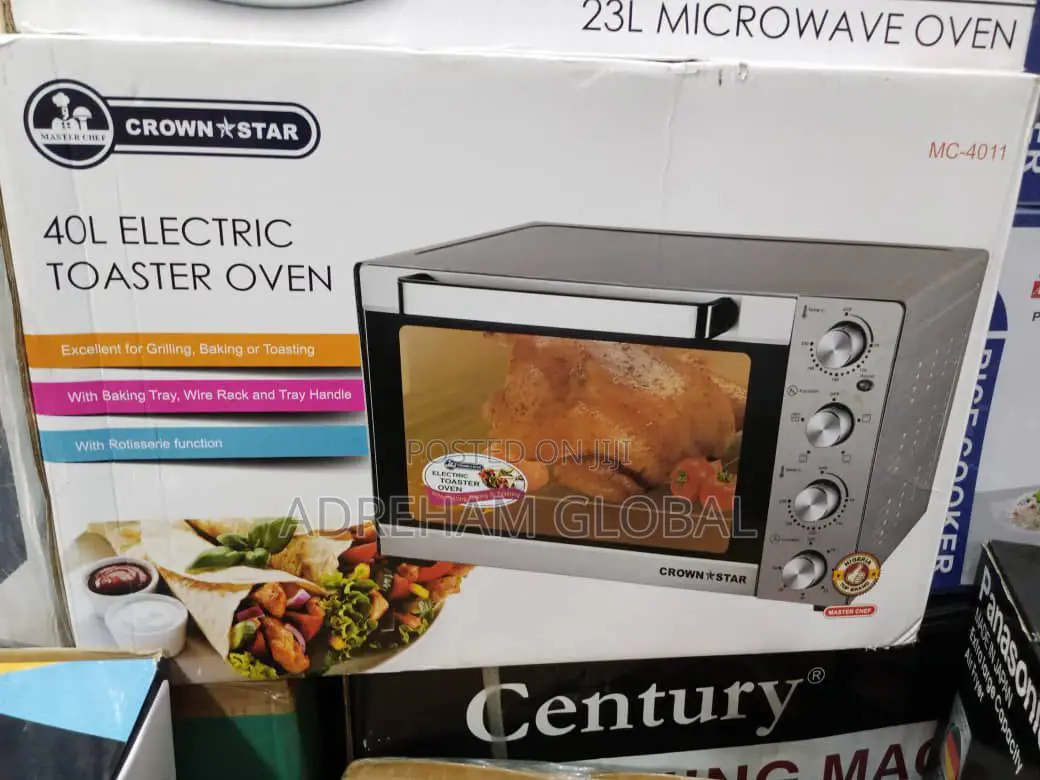 Masterchef 40l Electric Oven for Grilling,Toasting Baking
