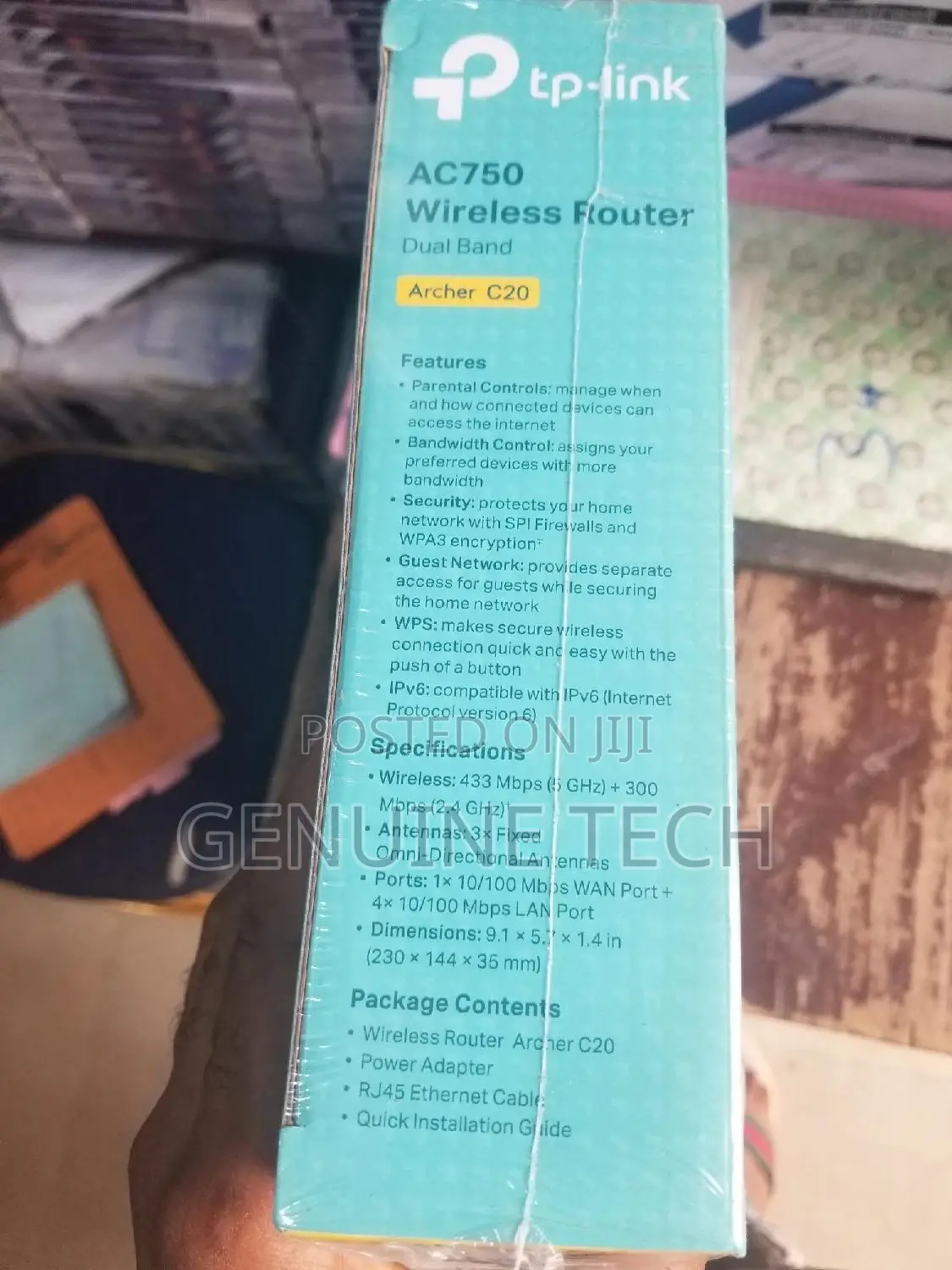 Tp-Link Ac750 Wireless Router Dual Band